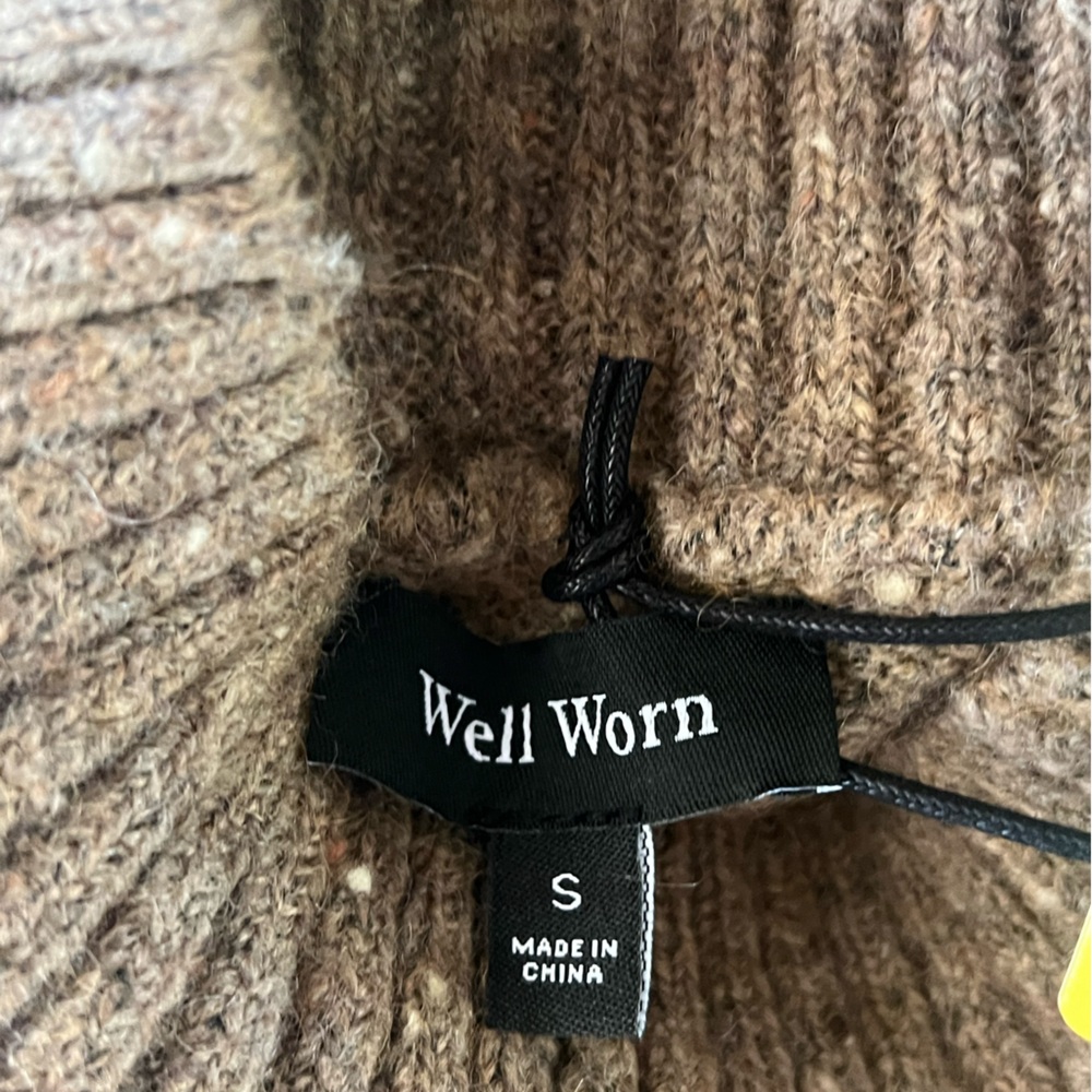 🆕 Brand: “Well Worn” Ladies' Nep Yarn Sweater - Picture 12 of 13